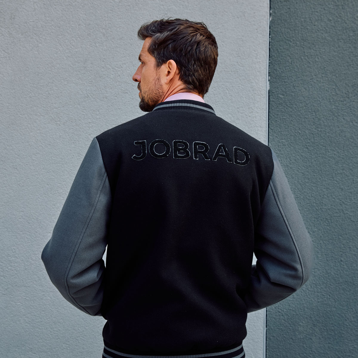 Jobrad® College Jacke Unisex quadrat_Blousson-Unisex-Black_143-1_1200x1200